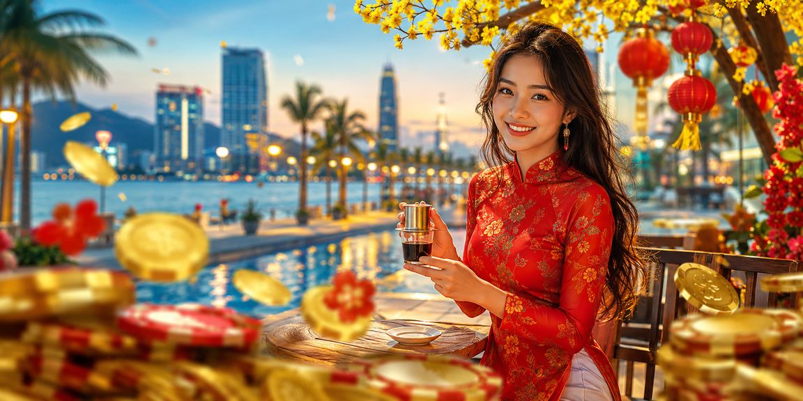 Người chơi thưởng thức cá cược thể thao bên tách cà phê tại Đà Nẵng